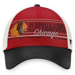 Chicago Blackhawks Fanatics True Classic Retro Trucker Snapback Hat