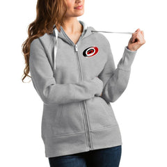 Carolina Hurricanes Antigua Women's Victory Full-Zip Hoodie