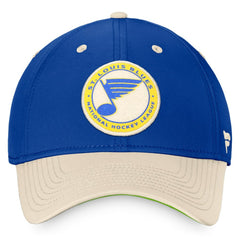 St. Louis Blues Fanatics True Classics Retro Flex Hat