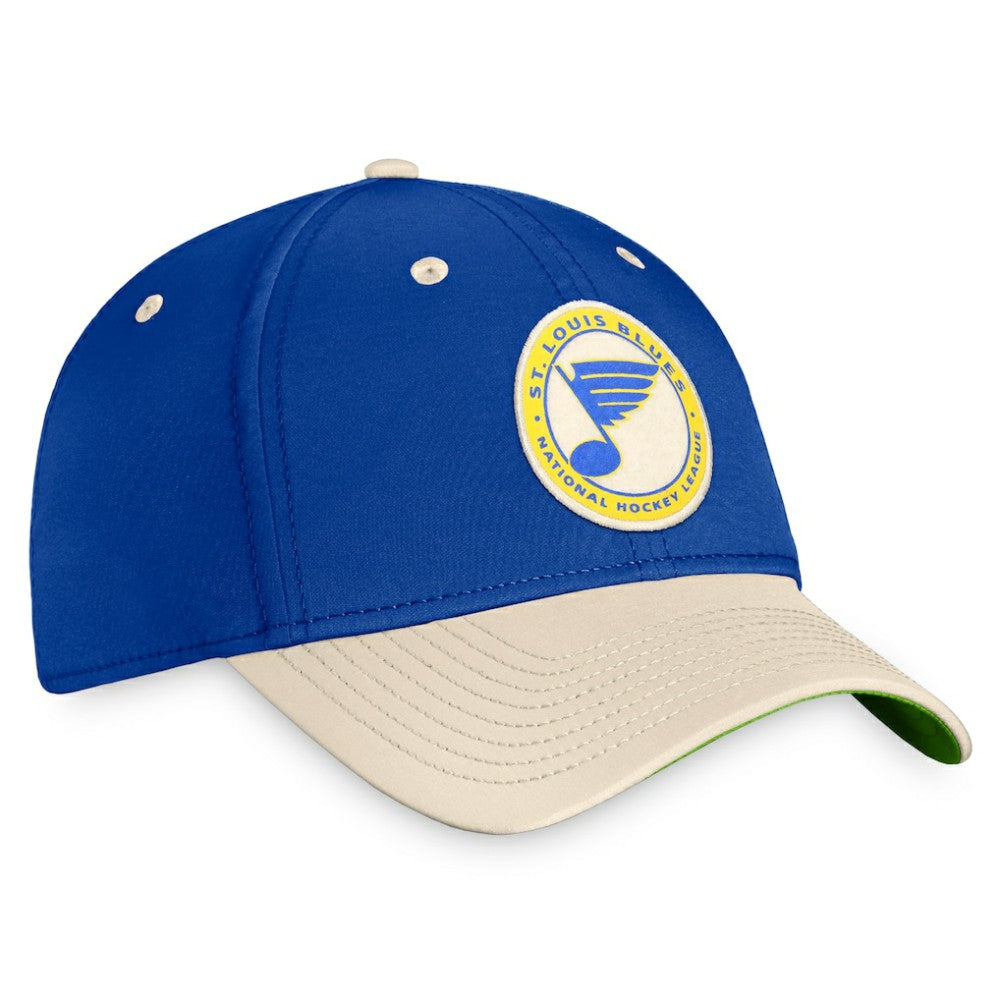 St. Louis Blues Fanatics True Classics Retro Flex Hat