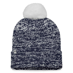Seattle Kraken Fanatics Women's Glimmer Cuffed Knit Hat with Pom