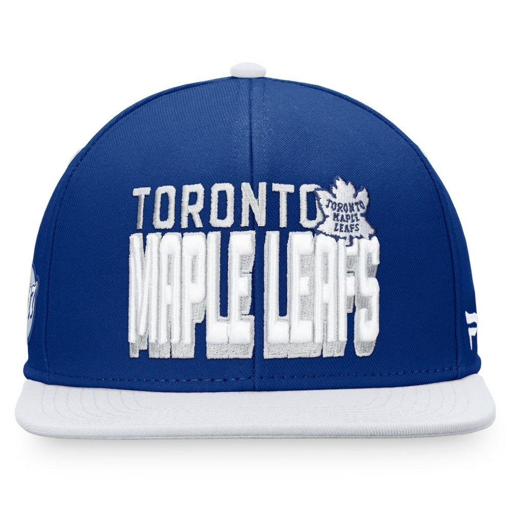 Toronto Maple Leafs Fanatics Heritage Retro Two-Tone Snapback Hat