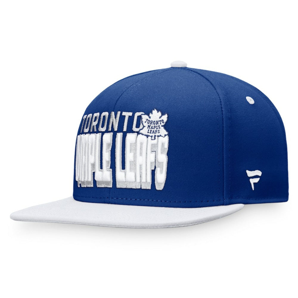 Toronto Maple Leafs Fanatics Heritage Retro Two-Tone Snapback Hat