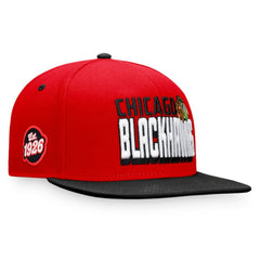 Chicago Blackhawks Fanatics Heritage Retro Two-Tone Snapback Hat