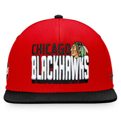 Chicago Blackhawks Fanatics Heritage Retro Two-Tone Snapback Hat