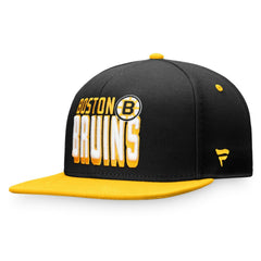 Boston Bruins Fanatics Heritage Retro Two-Tone Snapback Hat