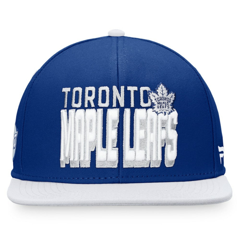Toronto Maple Leafs Fanatics Heritage Retro Two-Tone Snapback Hat