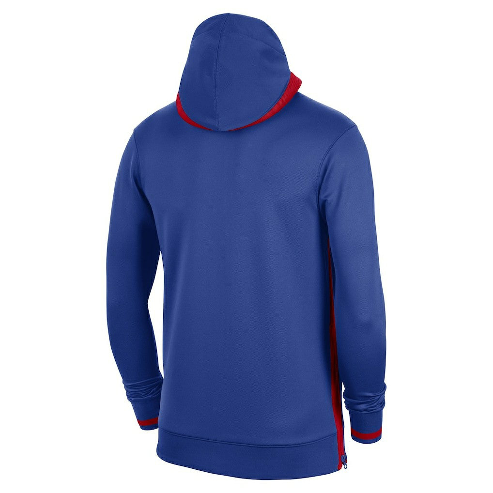 Philadelphia 76ers Authentic Showtime Performance Full-Zip Hoodie - Royal | Nike shop