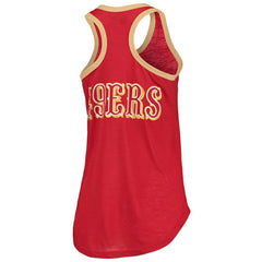 NFL San Francisco 49ers G-III 4Her by Carl Banks Women's Tater Burnout Tank Top