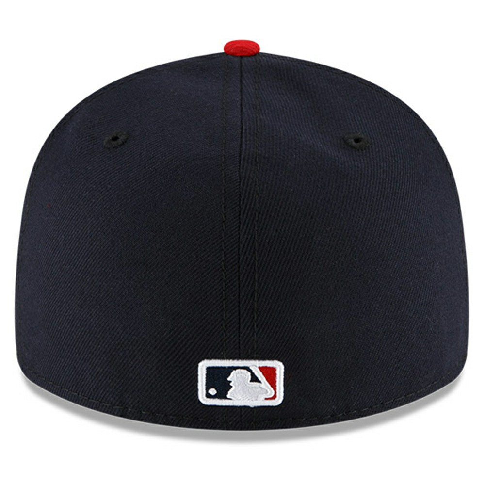 Cleveland Guardians Authentic Collection On-Field Home Low Profile 59FIFTY Fitted Hat - Navy/Red | New Era
