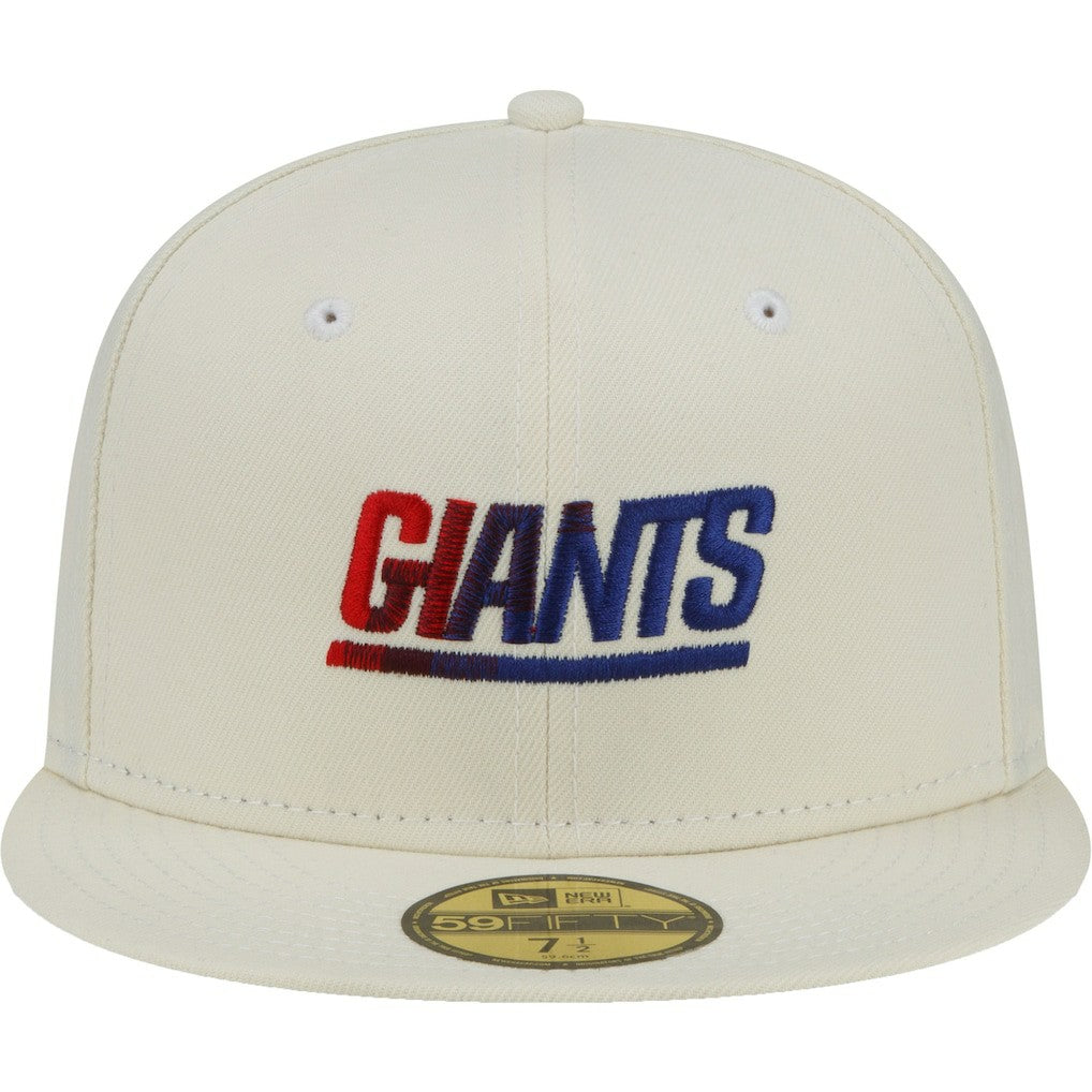 NFL New York Giants Chrome Color Dim 59FIFTY Fitted Hat