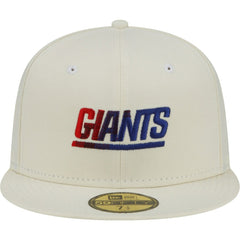 NFL New York Giants Chrome Color Dim 59FIFTY Fitted Hat