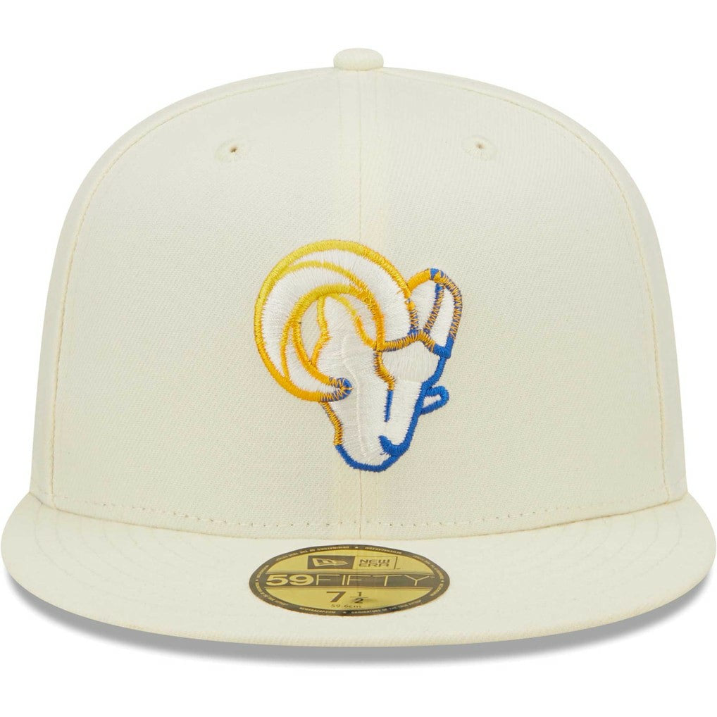 NFL Los Angeles Rams Chrome Color Dim 59FIFTY Fitted Hat