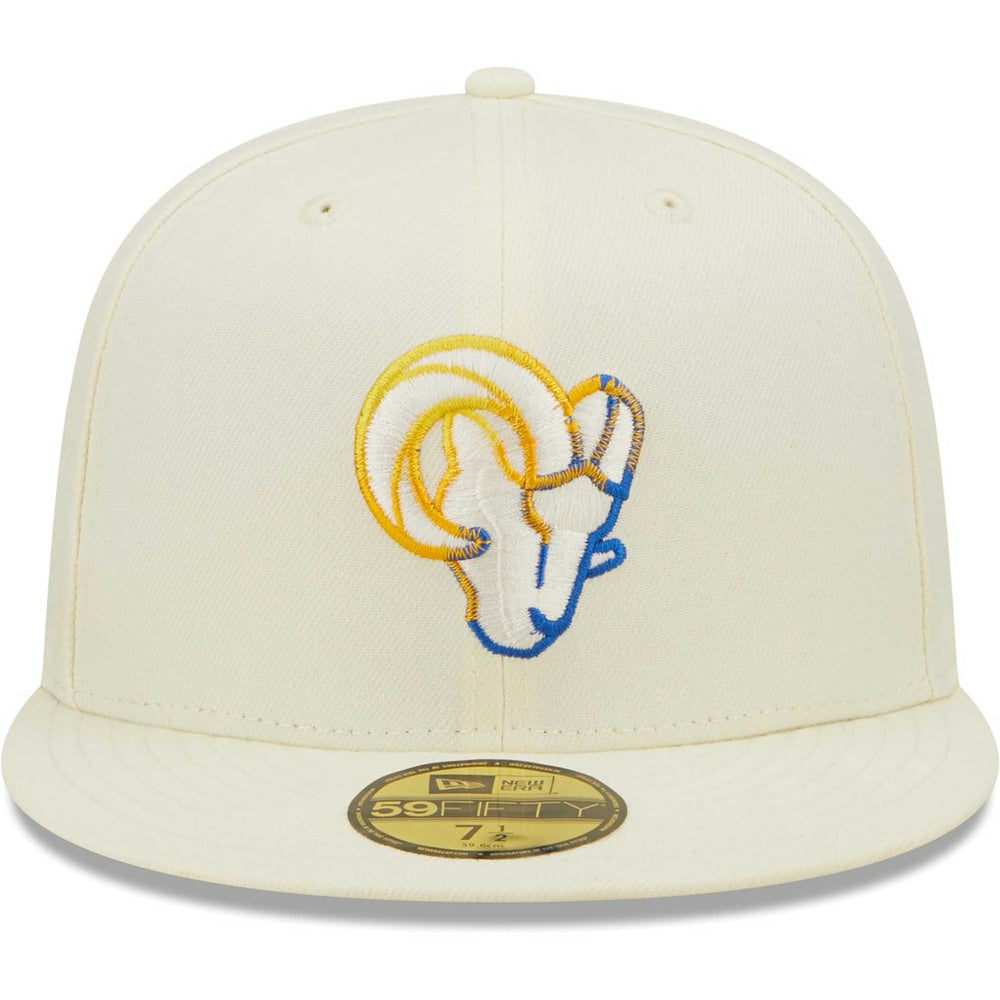 NFL Los Angeles Rams Chrome Color Dim 59FIFTY Fitted Hat