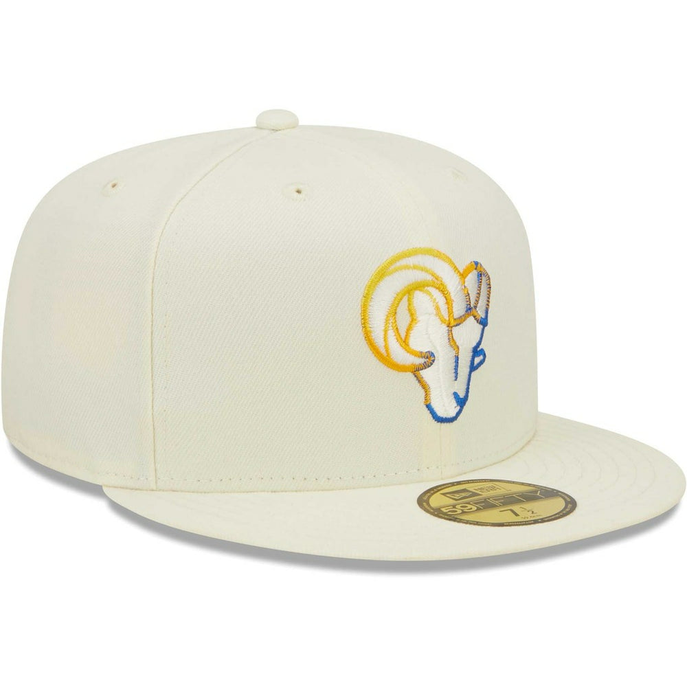 NFL Los Angeles Rams Chrome Color Dim 59FIFTY Fitted Hat