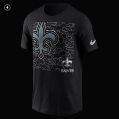 NFL New Orleans Saints RFLCTV T-Shirt