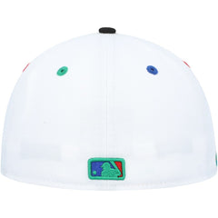 Chicago White Sox 95th Anniversary Primary Eye 59FIFTY Fitted Hat - White/Black | New Era