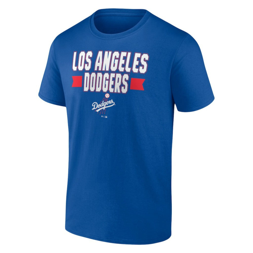 Los Angeles Dodgers Close Victory T-Shirt - Royal