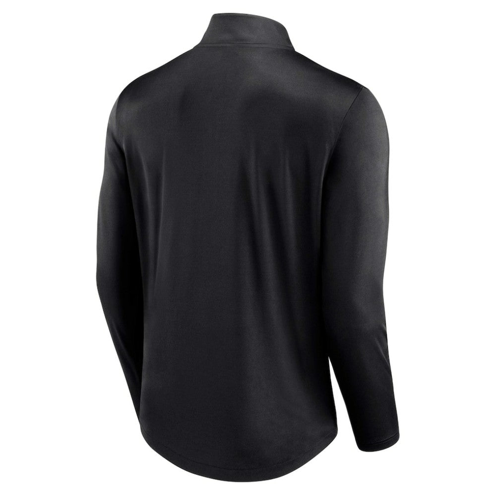 Chicago White Sox Tough Minded Lightweight Quarter-Zip Pullover - Black