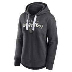 Chicago White Sox Women's Set to Fly Pullover Hoodie - Heather Charcoal