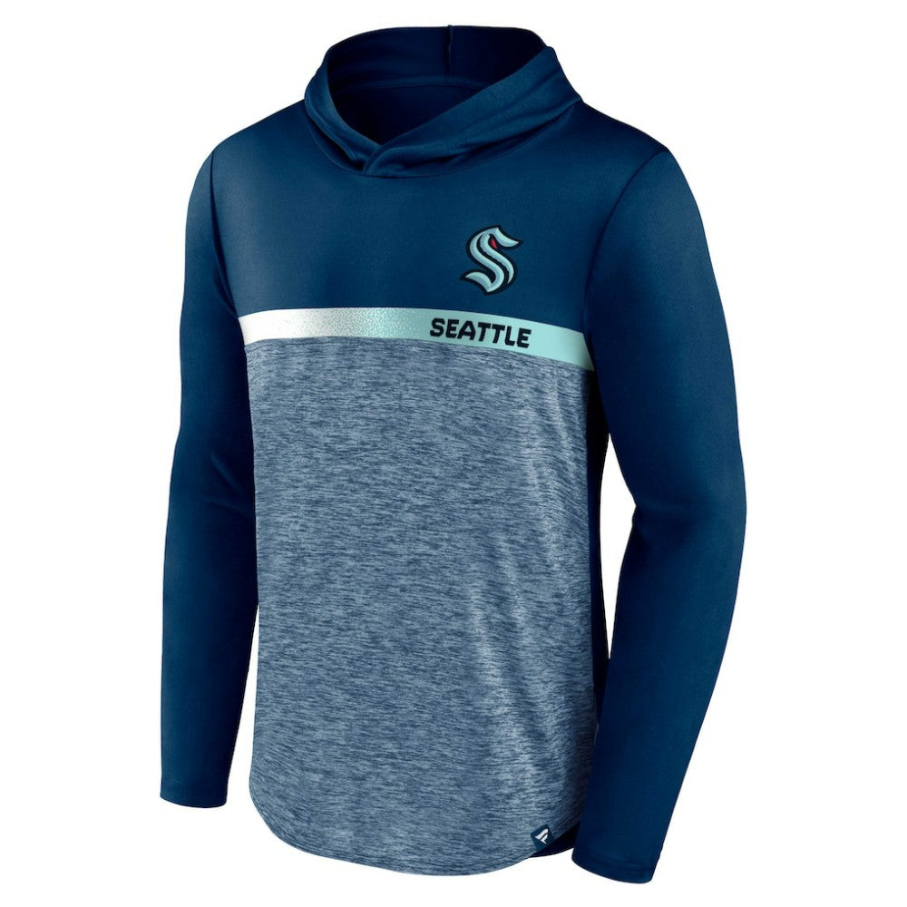 Seattle Kraken Fanatics Podium Defender Pullover Hoodie