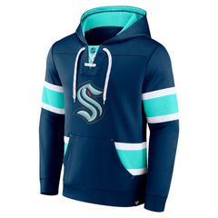 Seattle Kraken Fanatics Powerplay Warrior Pullover Hoodie