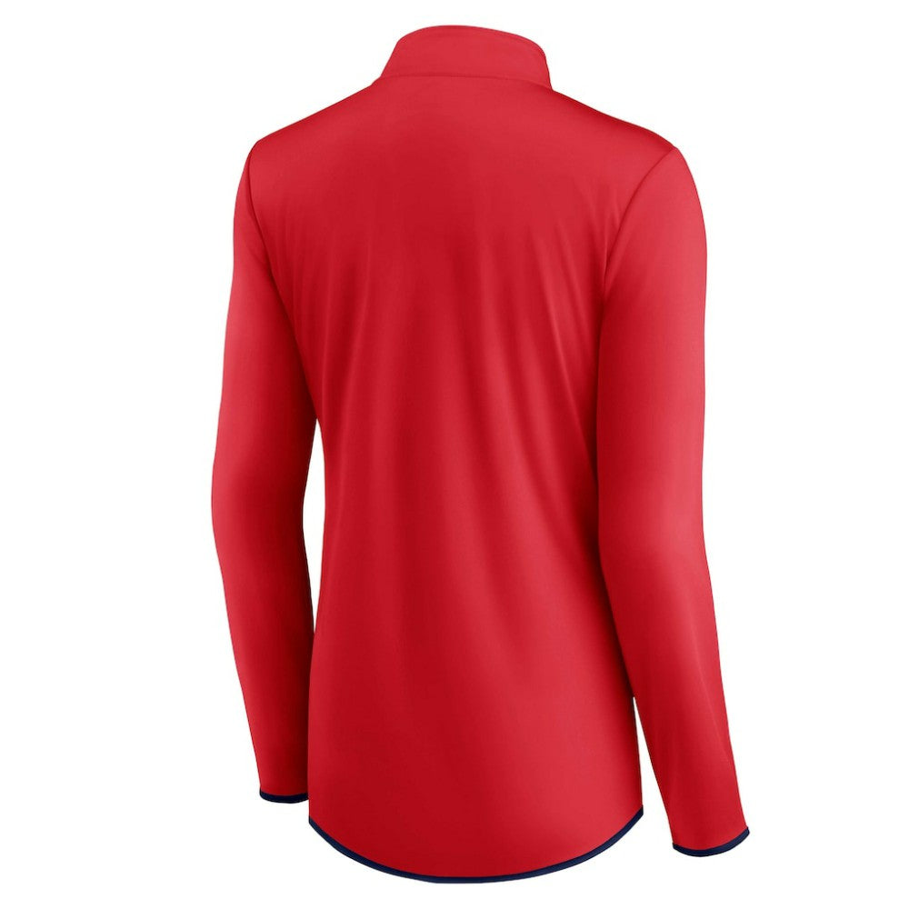 St. Louis Cardinals Women's Worth The Drive Quarter-Zip Jacket - Red