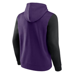 Phoenix Suns Attack Colorblock Pullover Hoodie - Purple/Black | Fanatics shop