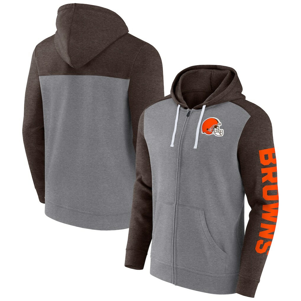 NFL Cleveland Browns Down and Distance Full-Zip Hoodie