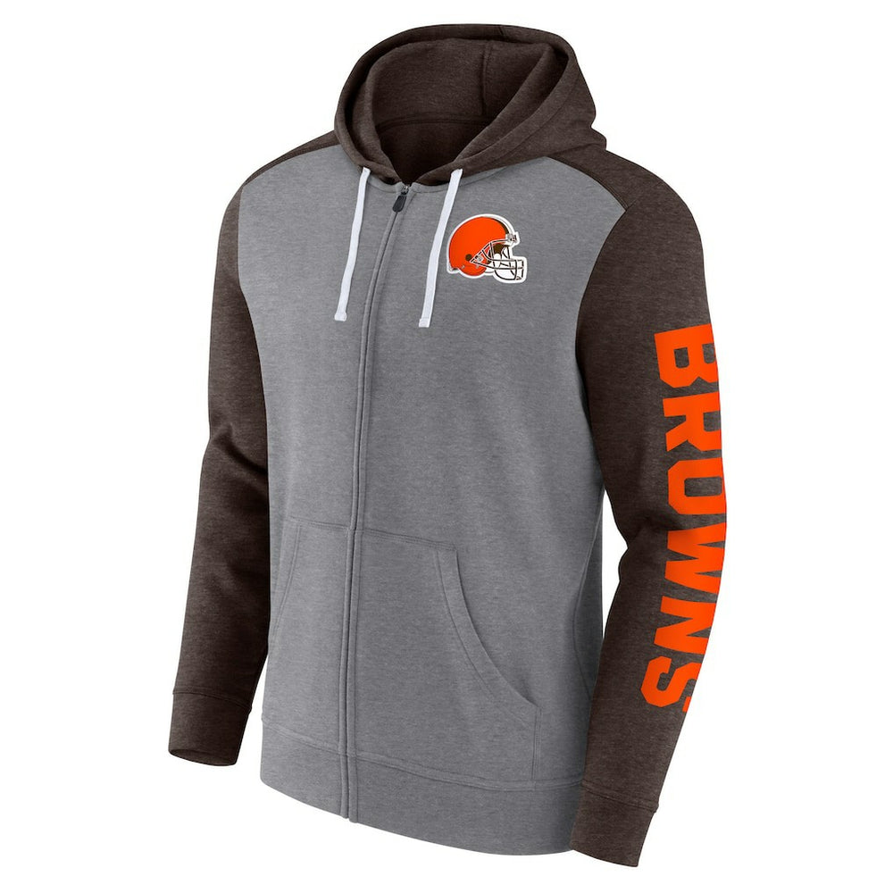 NFL Cleveland Browns Down and Distance Full-Zip Hoodie