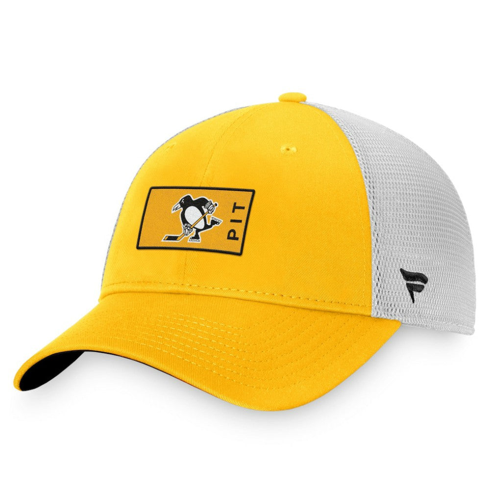 Pittsburgh Penguins Fanatics Authentic Pro Trucker Snapback Hat
