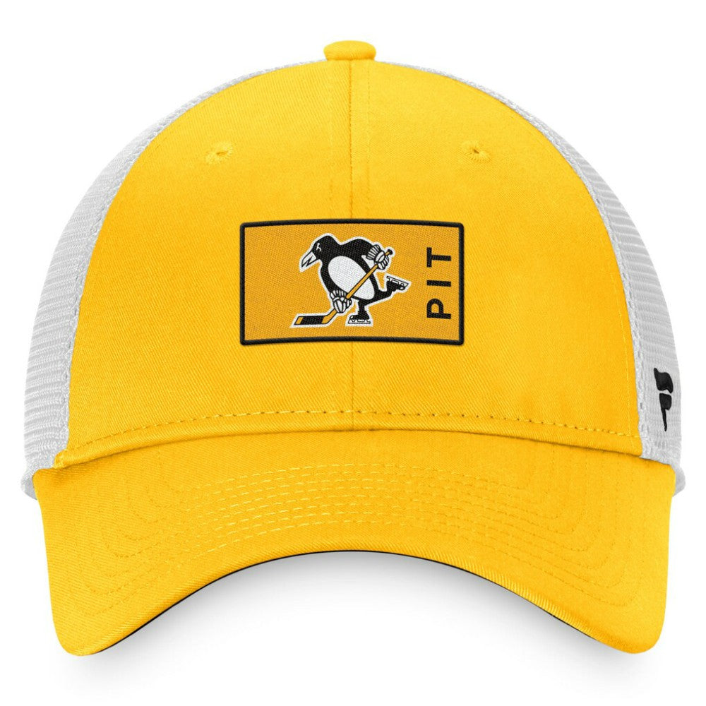 Pittsburgh Penguins Fanatics Authentic Pro Trucker Snapback Hat