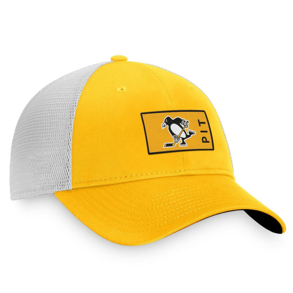 Pittsburgh Penguins Fanatics Authentic Pro Trucker Snapback Hat