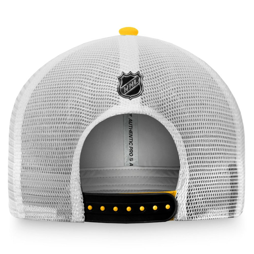 Pittsburgh Penguins Fanatics Authentic Pro Trucker Snapback Hat