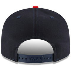 Cleveland Guardians Team Color 9FIFTY Snapback Adjustable Hat - Navy/Red | New Era