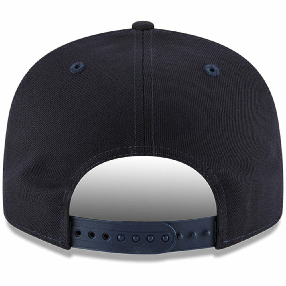 Detroit Tigers Logo Team Color 9FIFTY Snapback Hat - Navy | New Era