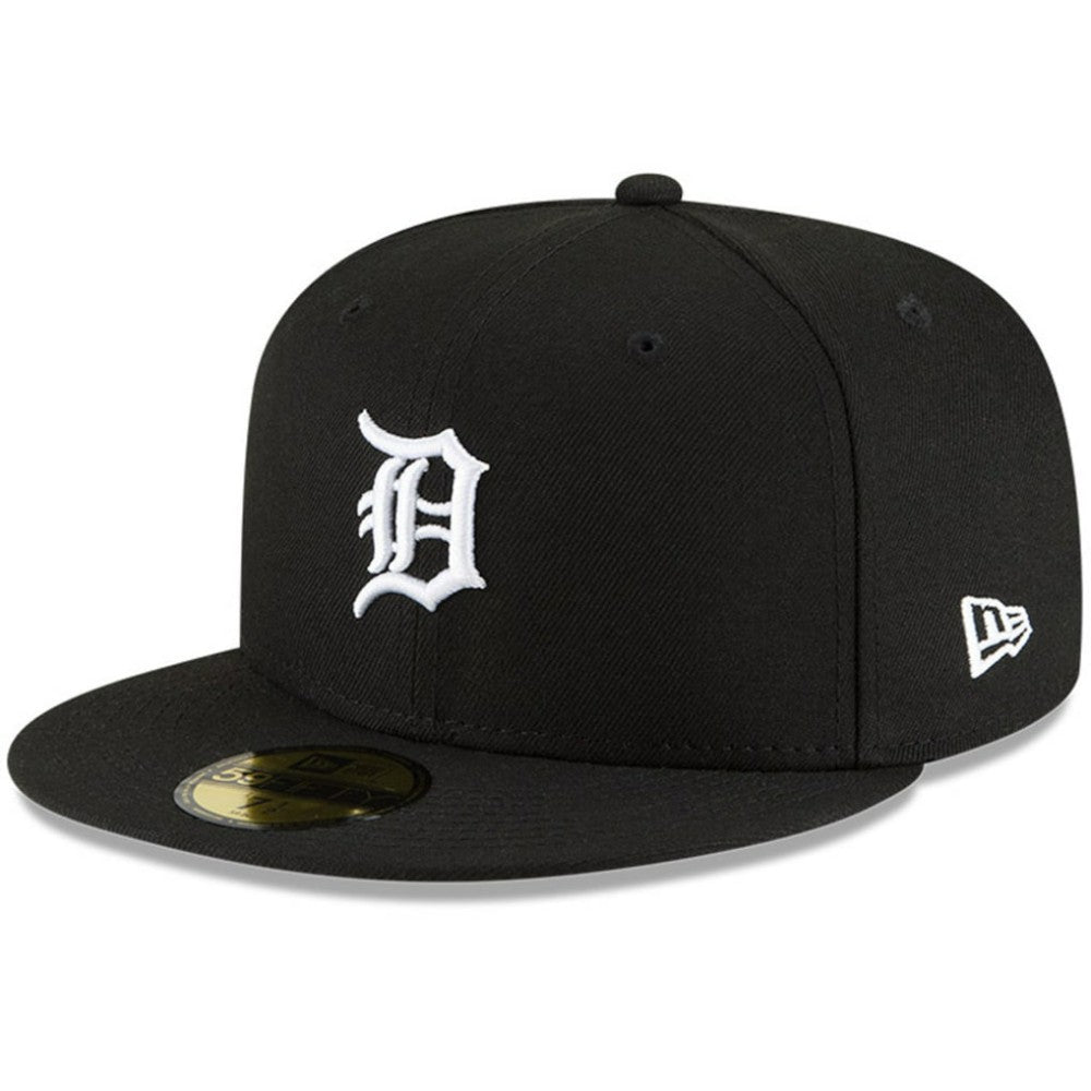 Detroit Tigers Logo 59FIFTY Fitted Hat - Black | New Era