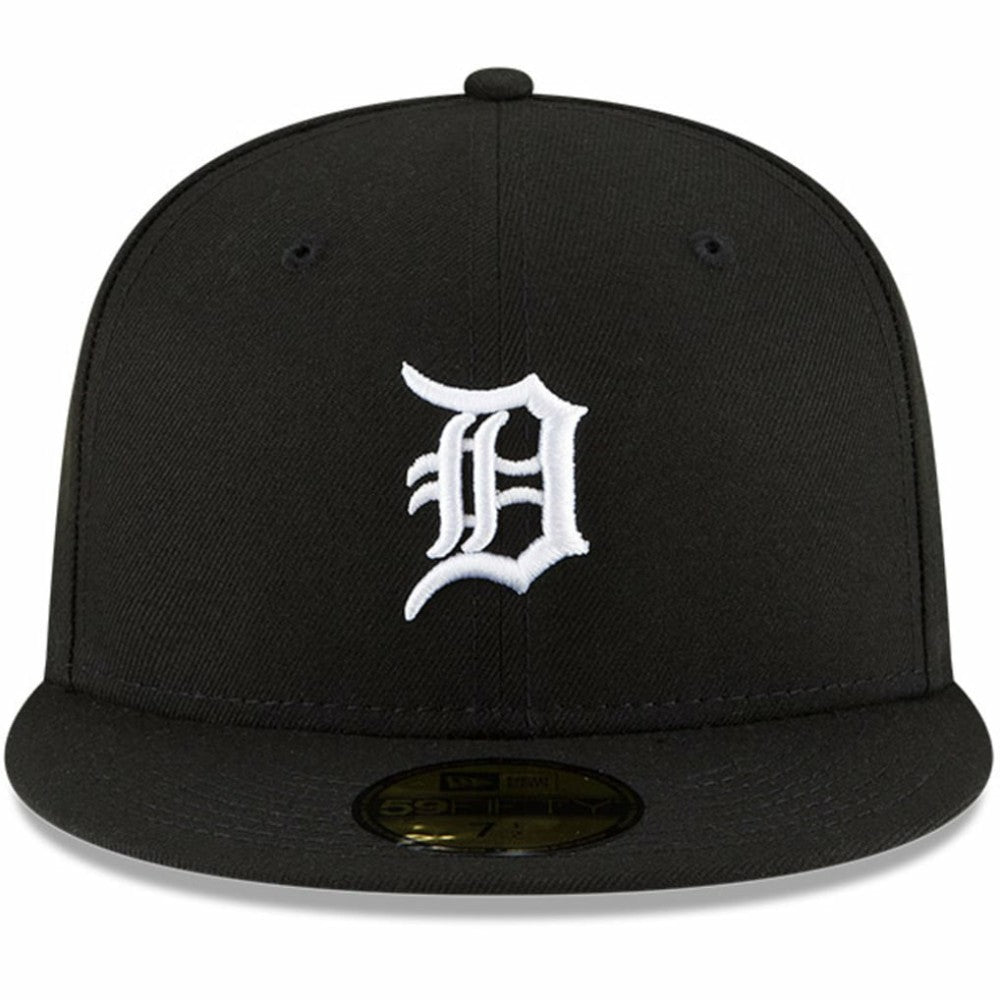 Detroit Tigers Logo 59FIFTY Fitted Hat - Black | New Era