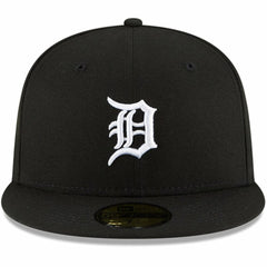 Detroit Tigers Logo 59FIFTY Fitted Hat - Black | New Era