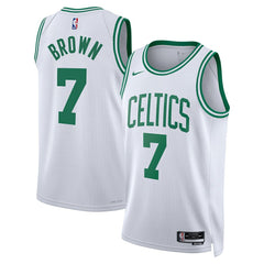 Jaylen Brown Boston Celtics Unisex Swingman Jersey - Association Edition - White | Nike for sale