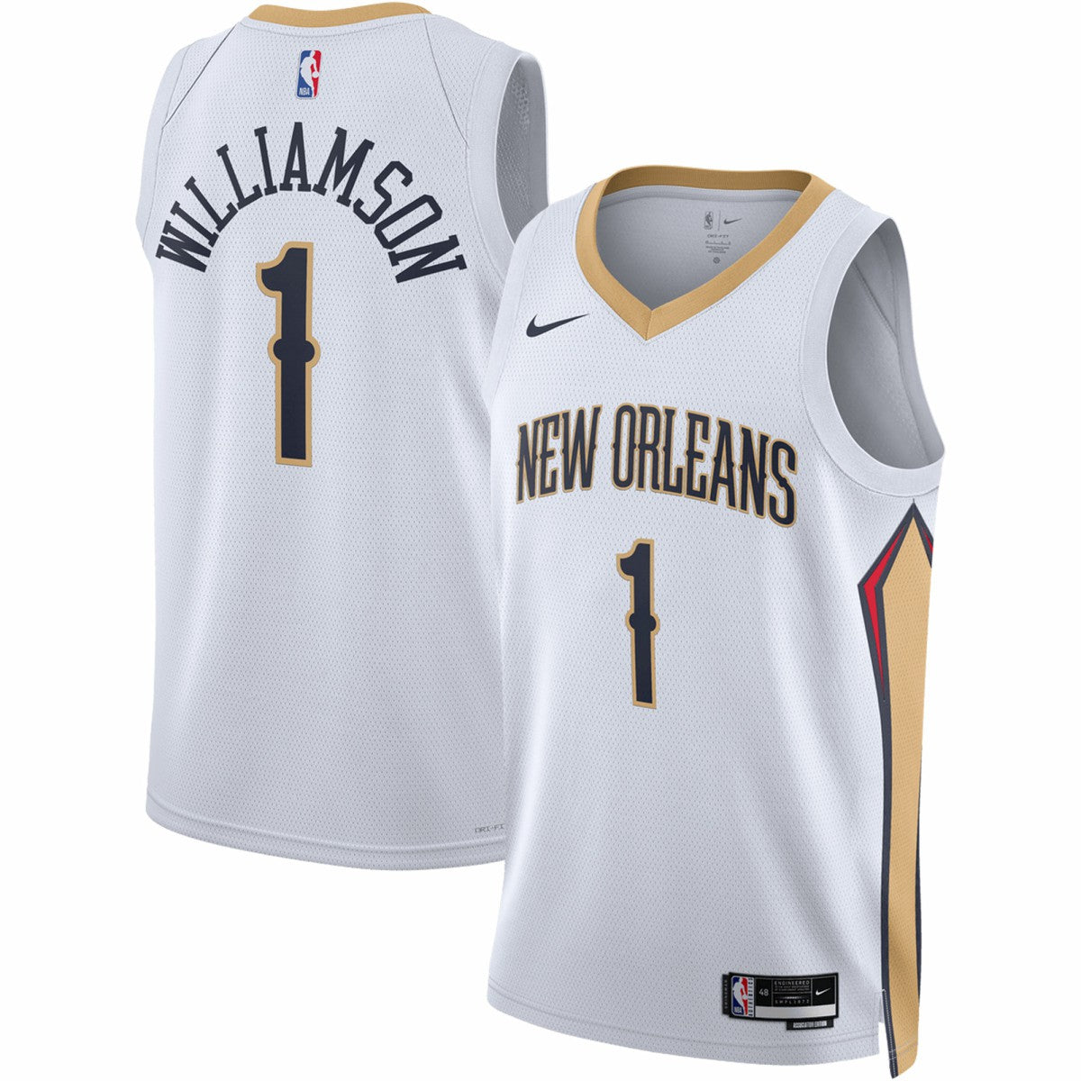 Zion Williamson New Orleans Pelicans Unisex Swingman Jersey - Association Edition - White | Nike outlet