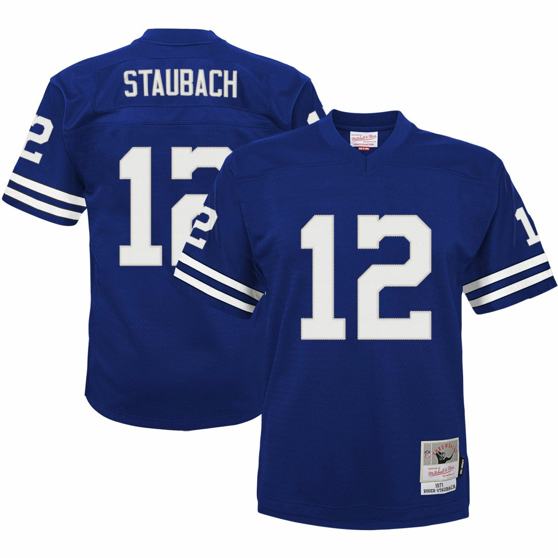 NFL Dallas Cowboys Roger Staubach  Preschool 1971 Retired Player Legacy Jersey