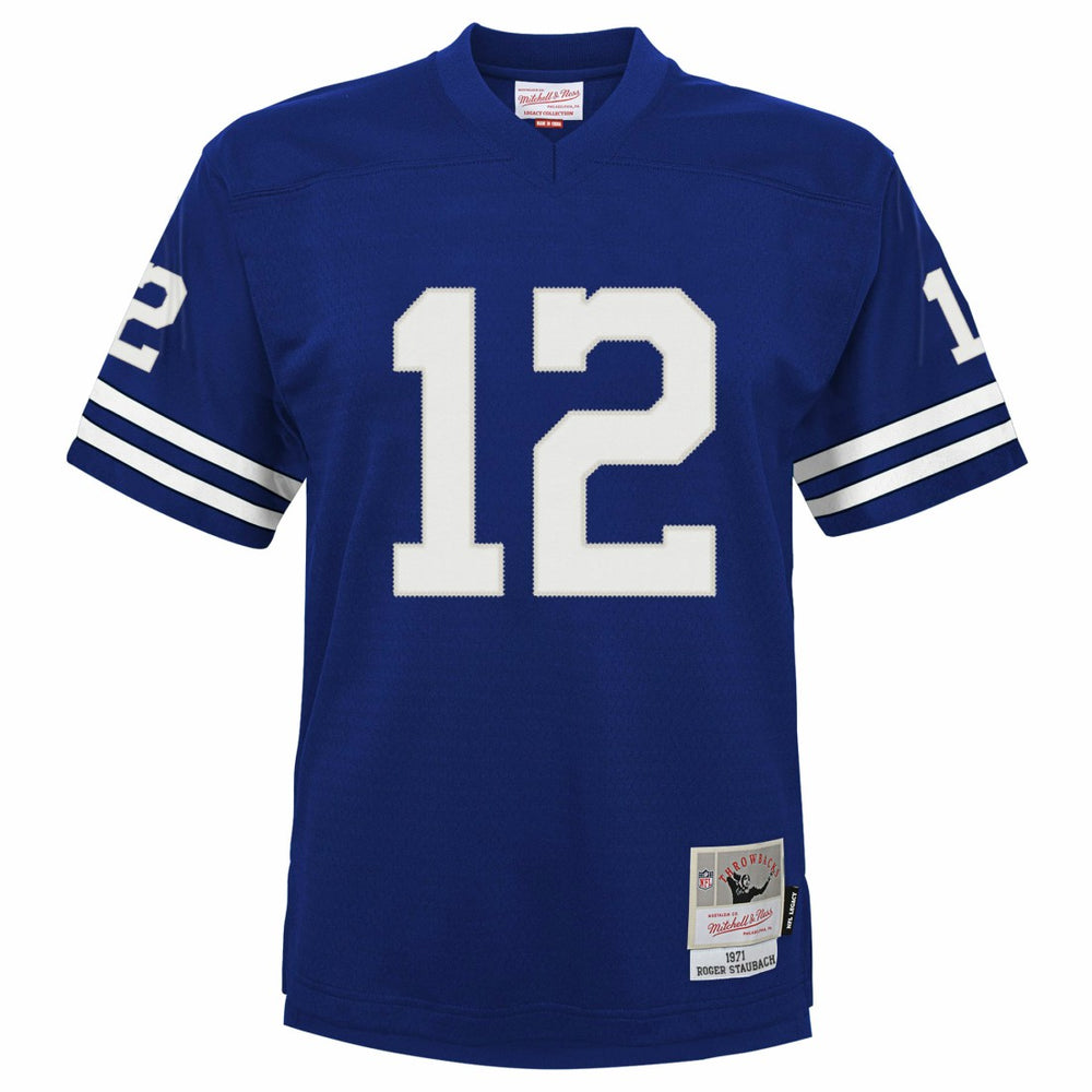 NFL Dallas Cowboys Roger Staubach  Preschool 1971 Retired Player Legacy Jersey