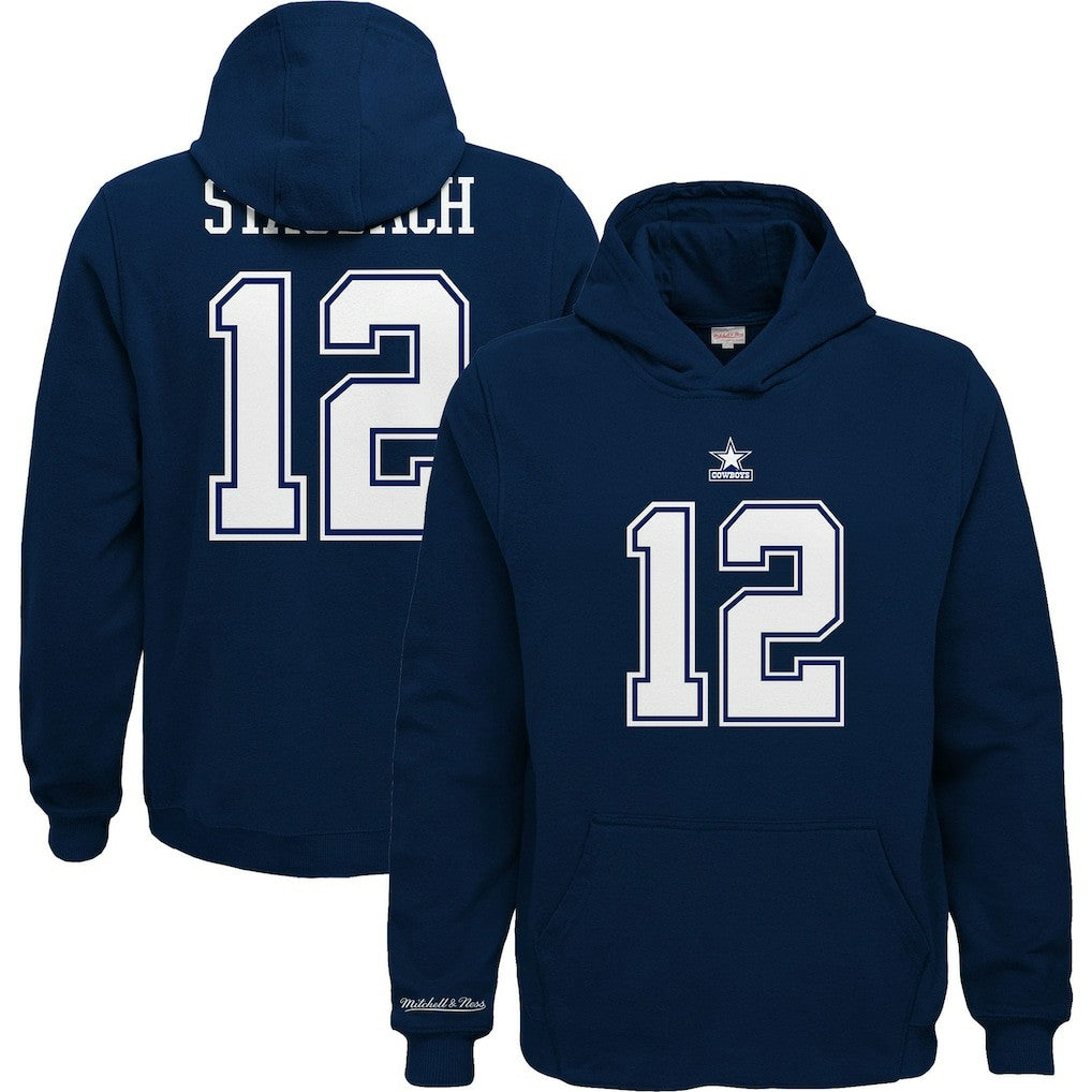 NFL Dallas Cowboys Youth Retired Player Name & Number Pullover Hoodie