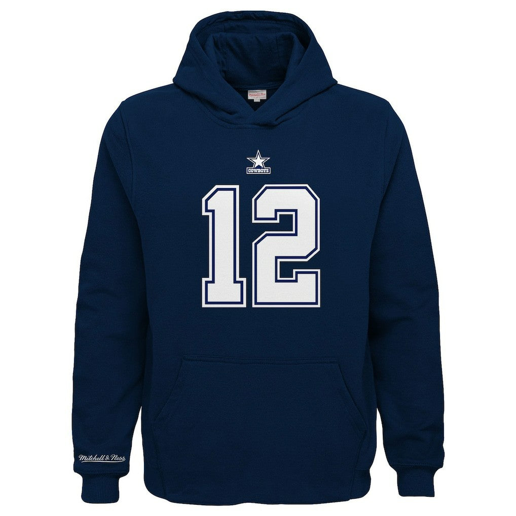 NFL Dallas Cowboys Youth Retired Player Name & Number Pullover Hoodie