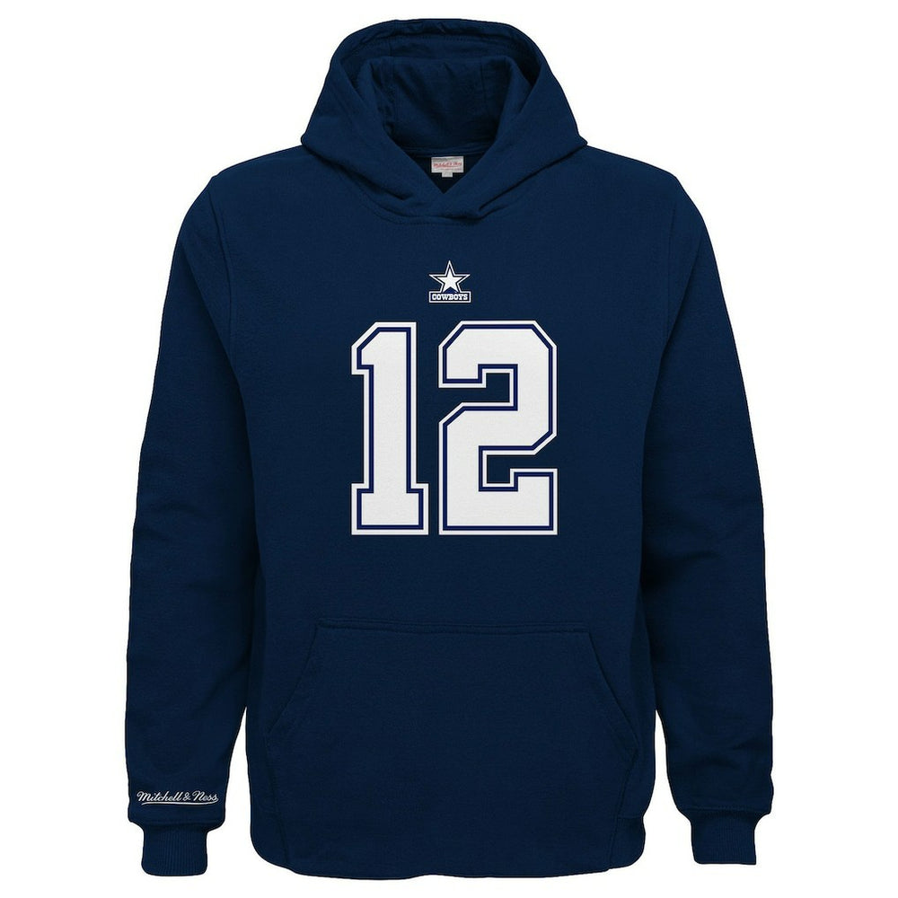 NFL Dallas Cowboys Youth Retired Player Name & Number Pullover Hoodie