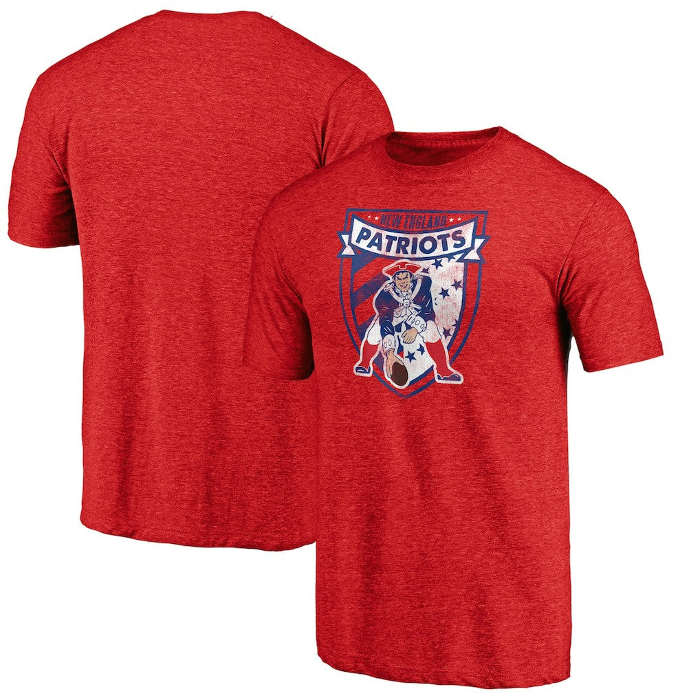NFL New England Patriots Hometown Collection The Shield Tri-Blend T-Shirt