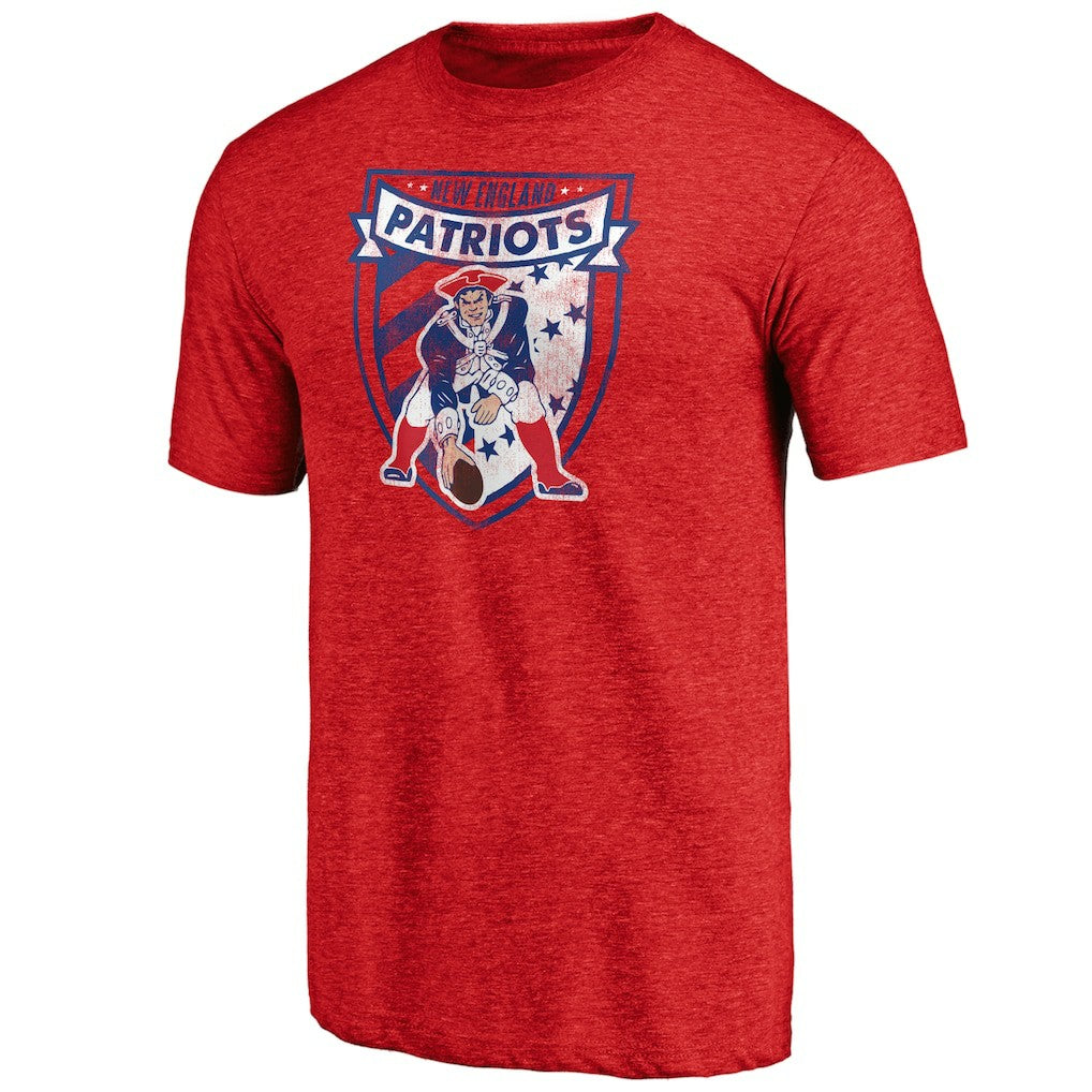 NFL New England Patriots Hometown Collection The Shield Tri-Blend T-Shirt