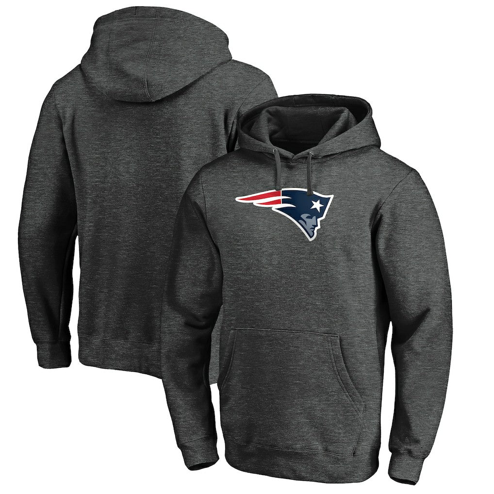 NFL New England Patriots Primary Logo Fitted Pullover Hoodie