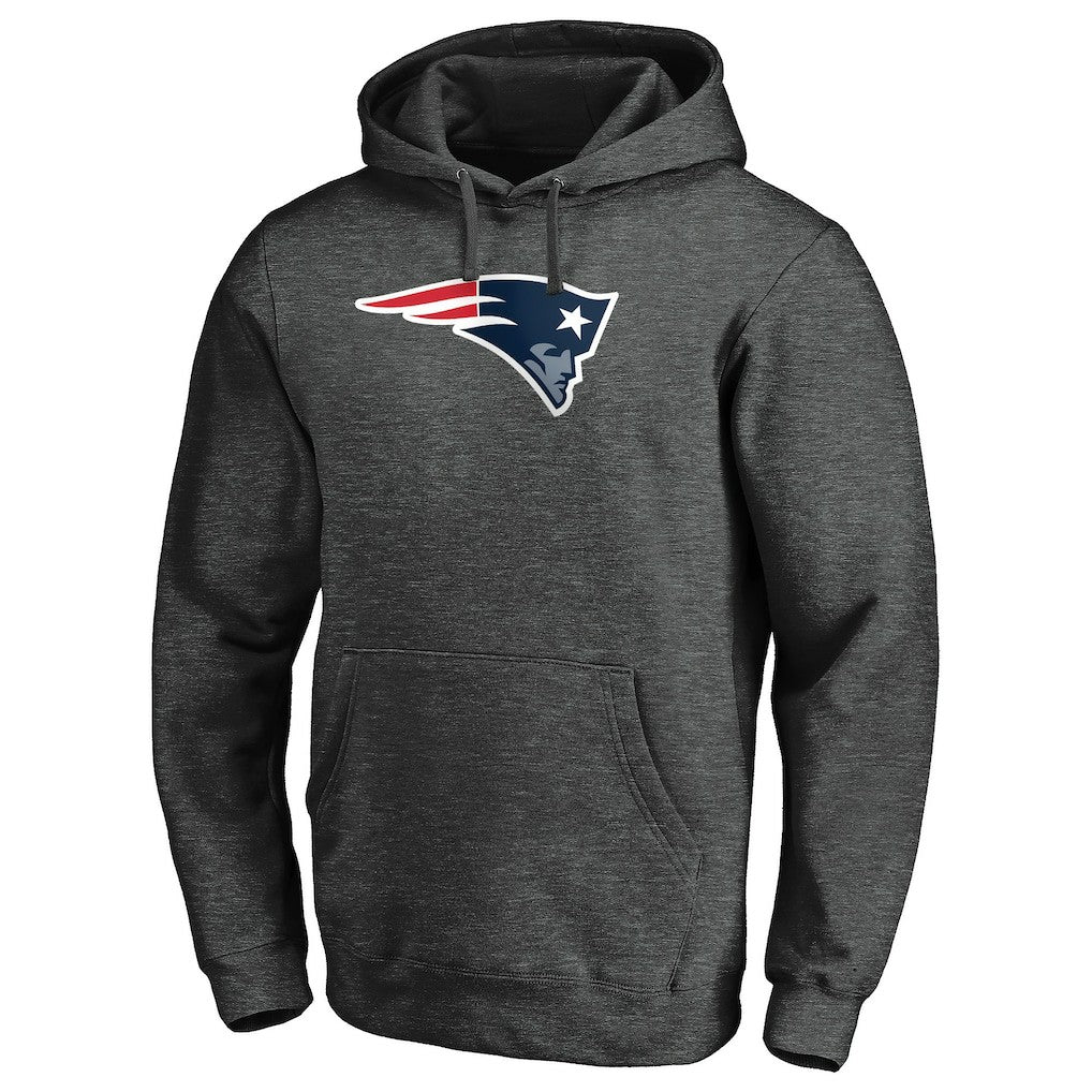 NFL New England Patriots Primary Logo Fitted Pullover Hoodie